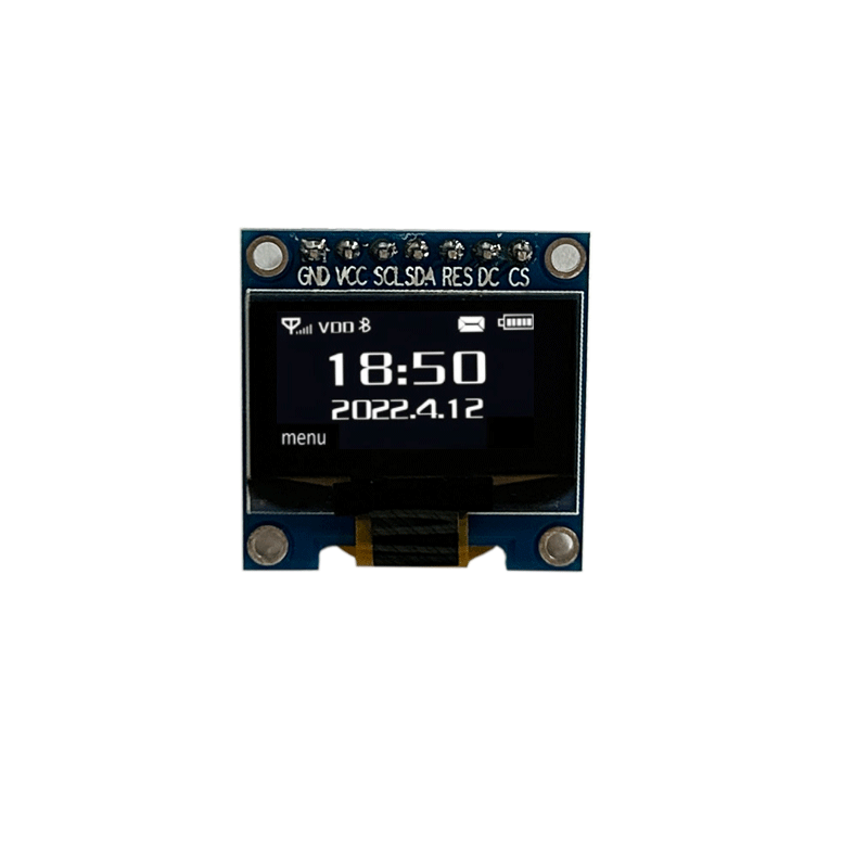0,96 inch OLED 128x64 monochrome LCD-module