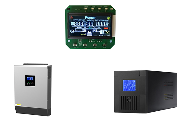 De toepassingsvelden van het segment LCD -display in UPS en omvormer