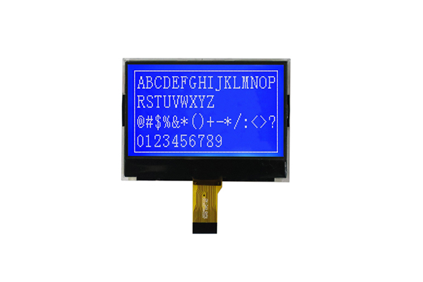Grafische LCD -weergaven in de stroomregelingsmachine