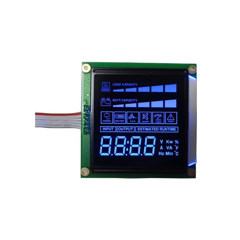 7 Segment LCD Display HTN Negatief LCD -display