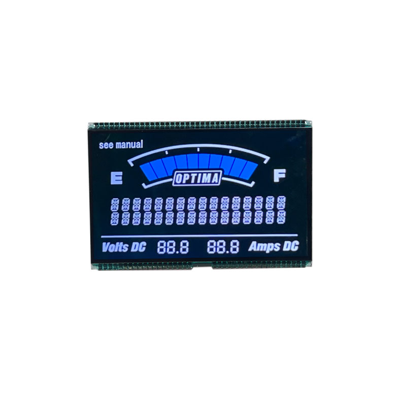 VA Volledige kijkhoeksegment LCD -display voor zonne -energie